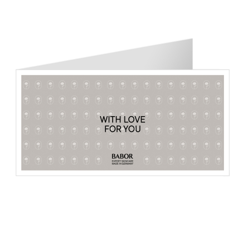 BABOR Gift Card για εκτύπωση